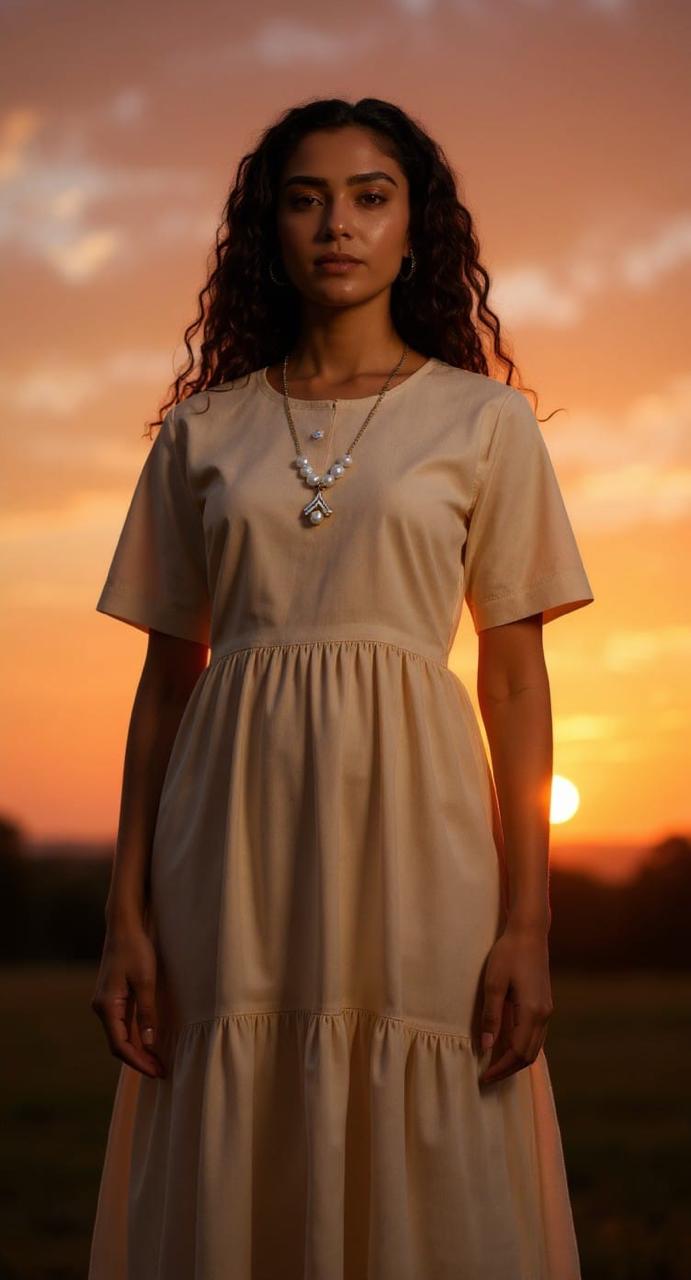 Pearl Arrow Necklace Set