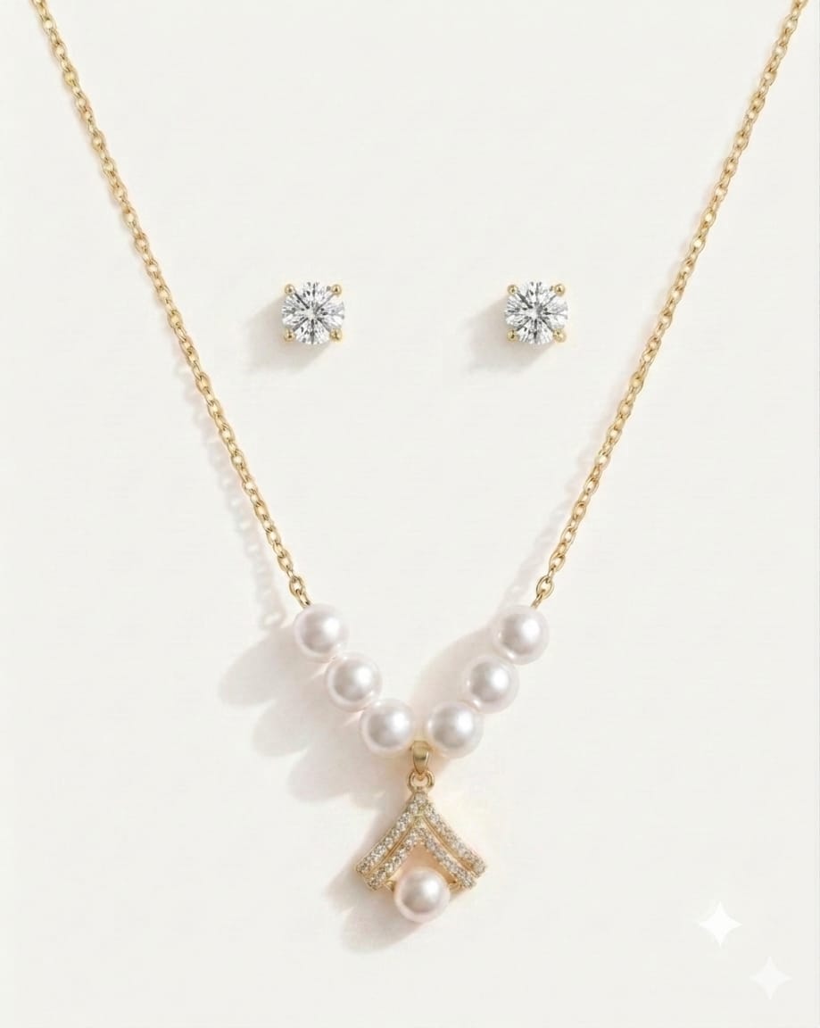 Chevron Pearl Set