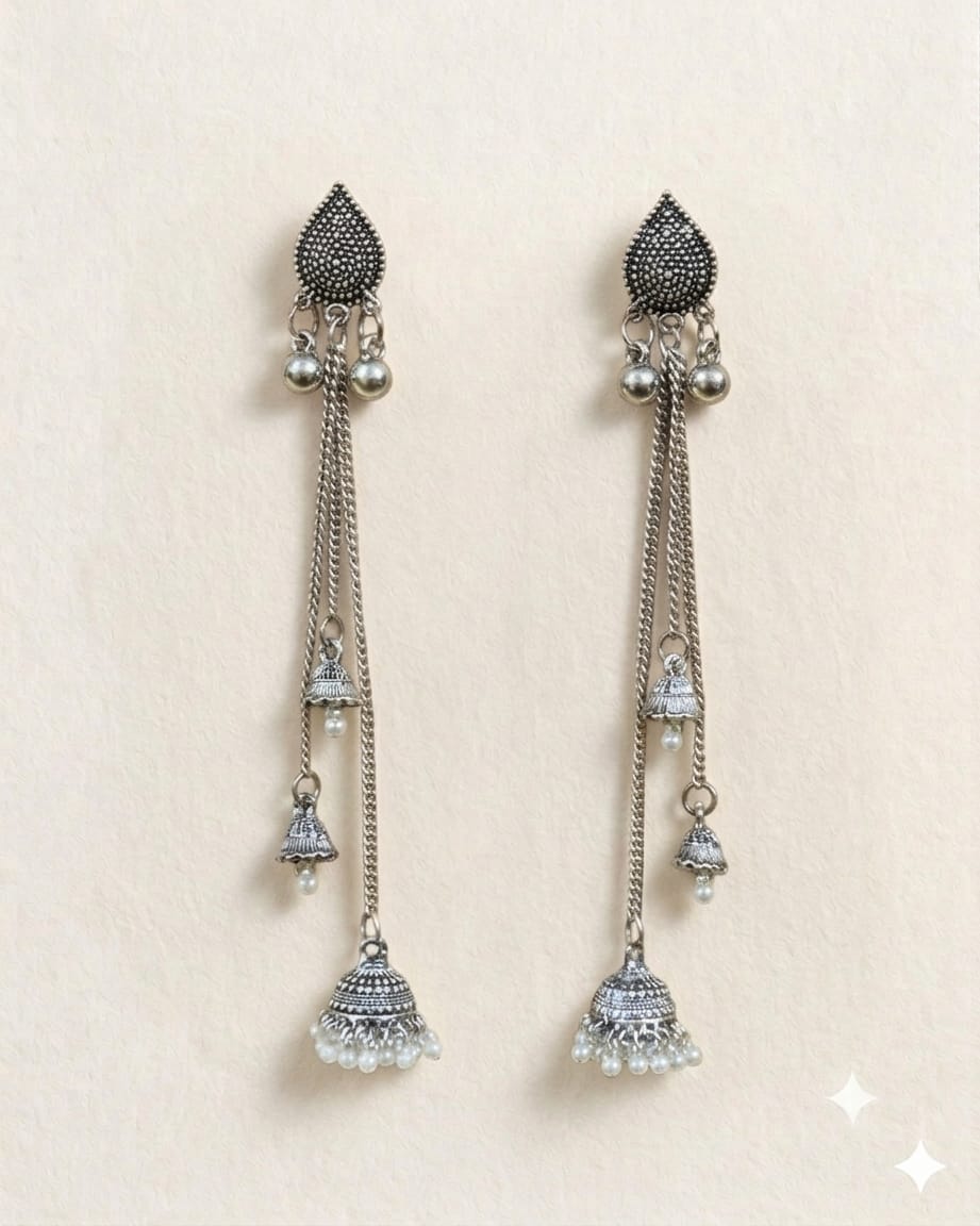 Nomad Echo Jhumka Earrings