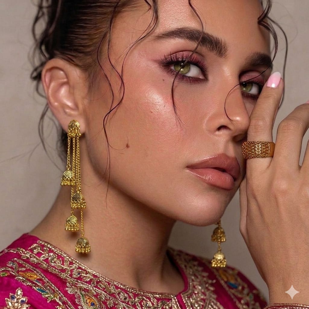Sonata Ghungroo Long Earrings