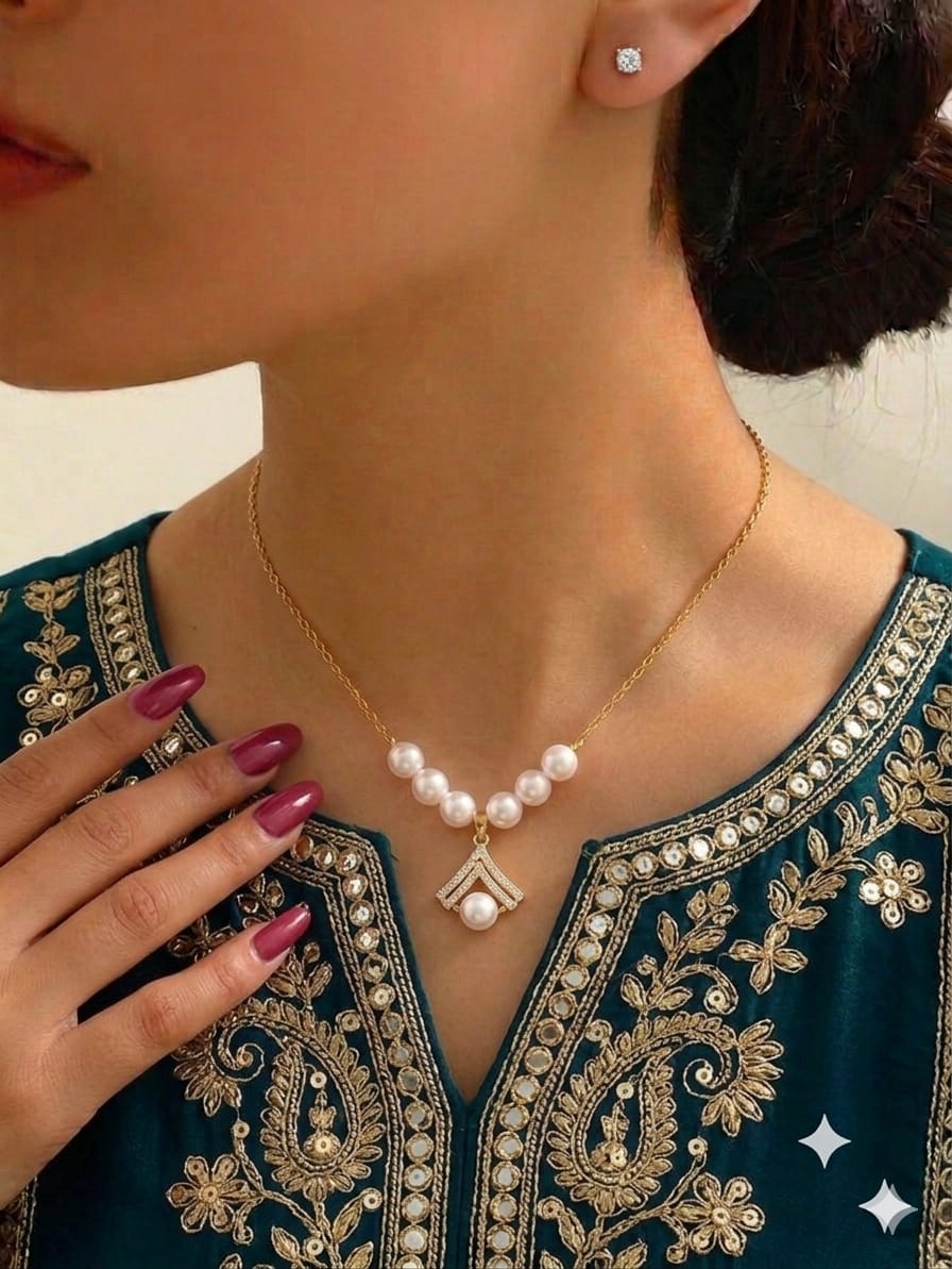Chevron Pearl Set